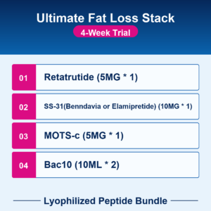 Ultimate Fat Loss Stack - 4-Week Trial - Lyophilized Peptide Bundle