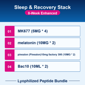 Sleep & Recovery Stack - 8-Week Enhanced - Lyophilized Peptide Bundle