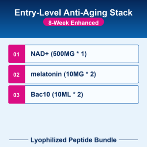Entry-Level Anti-Aging Stack - 8-Week Enhanced - Lyophilized Peptide Bundle