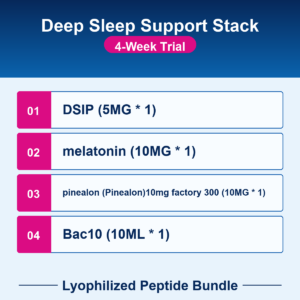 Deep Sleep Support Stack - 4-Week Trial - Lyophilized Peptide Bundle
